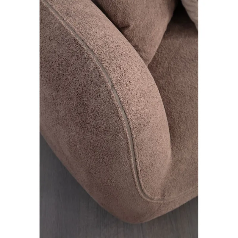 Talrosen 3-istuttava sohva sisältää Divaani - Ruskea - Huonekalut - Sohva - Divaanisohva - 3 istuttava sohva divaanilla