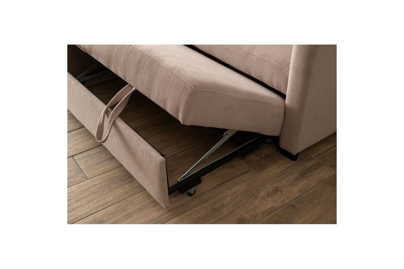 Tareen Sohva divaanilla 3-hengen - Ruskea - Huonekalut - Sohva - Divaanisohva - 3 istuttava sohva divaanilla