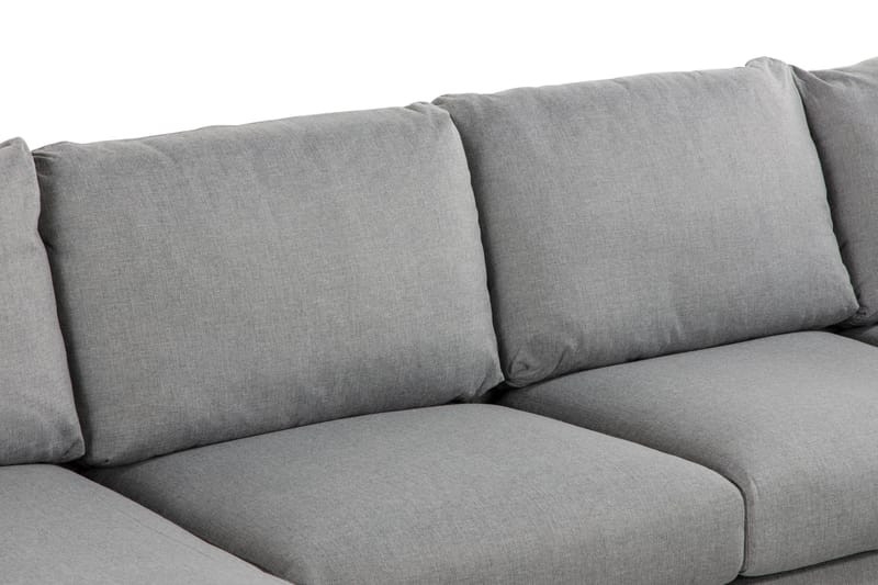 Trend 5-istuttava Vasenkätinen U-muotoinen Kulmasohva Divaanilla Kankaasta - Harmaa - Huonekalut - Sohva - Kulmasohva - Kulmadivaanisohva