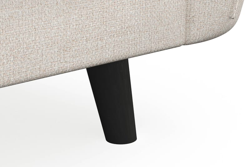 Trend Lyx 3-istuttava Oikeakätinen L-muotoinen Divaanisohva Kankaalla - Beige - Huonekalut - Sohva - Divaanisohva