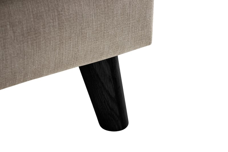 Trend Lyx 3-istuttava Vasenkätinen L-muotoinen Divaanisohva Kankaalla - Beige - Huonekalut - Sohva - Divaanisohva