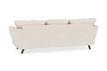 Trend Lyx 3-istuttava Vasenkätinen L-muotoinen Divaanisohva Kankaalla - Beige - Huonekalut - Sohva - Divaanisohva