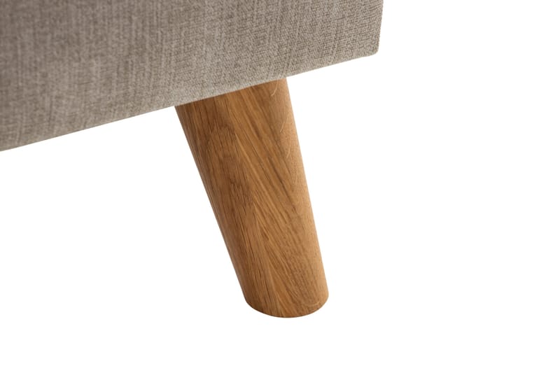 Trend Lyx 3-istuttava Vasenkätinen L-muotoinen Divaanisohva Kankaalla - Beige - Huonekalut - Sohva - Divaanisohva
