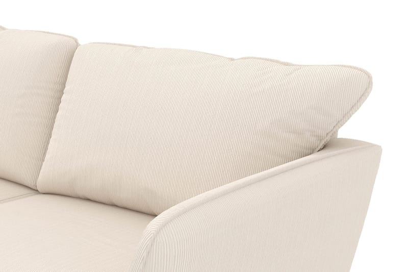 Trend Lyx 3-istuttava Vasenkätinen L-muotoinen Divaanisohva Manchester-kankaalla - Beige - Huonekalut - Sohva - Divaanisohva