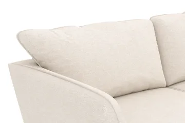 Trend Lyx 4-istuttava Oikeakätinen L-muotoinen Divaanisohva Kankaalla - Beige - Huonekalut - Sohva - Divaanisohva