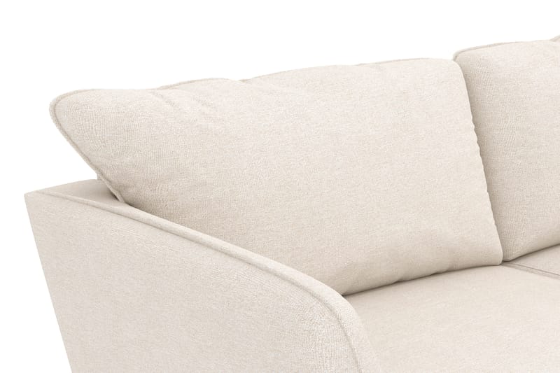 Trend Lyx 4-istuttava Oikeakätinen L-muotoinen Divaanisohva Kankaalla - Beige - Huonekalut - Sohva - Divaanisohva