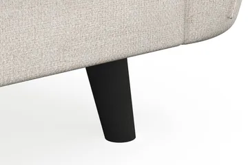 Trend Lyx 4-istuttava Oikeakätinen L-muotoinen Divaanisohva Kankaalla - Beige - Huonekalut - Sohva - Divaanisohva