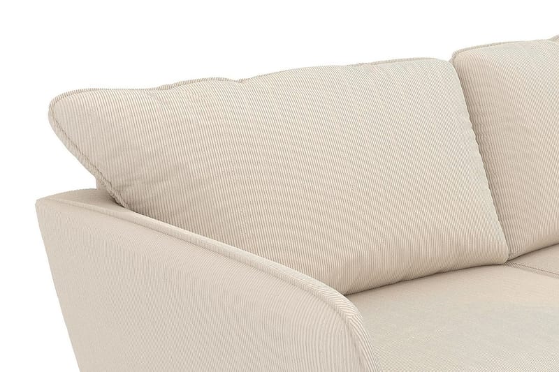 Trend Lyx 4-istuttava Oikeakätinen L-muotoinen Divaanisohva Manchester-kankaalla - Beige - Huonekalut - Sohva - Divaanisohva