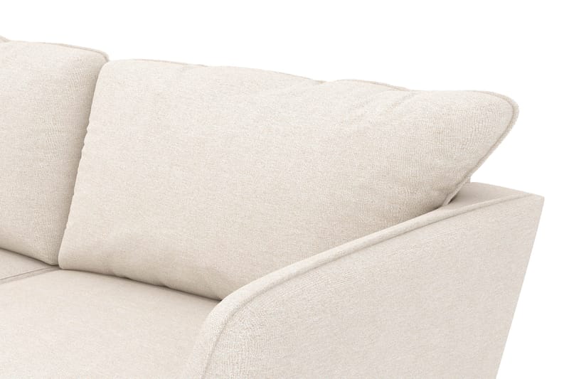 Trend Lyx 4-istuttava Vasenkätinen L-muotoinen Divaanisohva Kankaalla - Beige - Huonekalut - Sohva - Divaanisohva