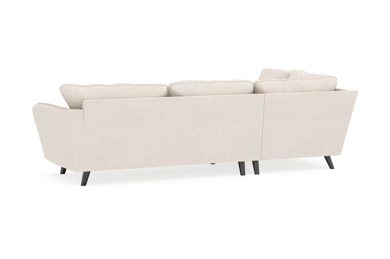 Trend Lyx 4-istuttava Vasenkätinen L-muotoinen Divaanisohva Kankaalla - Beige - Huonekalut - Sohva - Divaanisohva