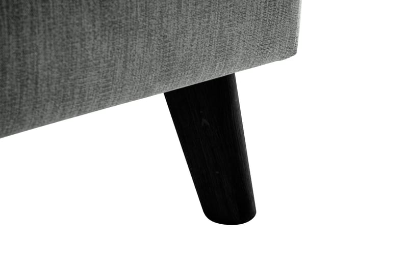 Trend Lyx 4-istuttava Vasenkätinen L-muotoinen Divaanisohva Kankaalla - Harmaa - Huonekalut - Sohva - Divaanisohva - 4 istuttava sohva divaanilla