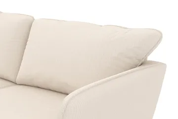 Trend Lyx 4-istuttava Vasenkätinen L-muotoinen Divaanisohva Manchester-kankaalla - Beige - Huonekalut - Sohva - Divaanisohva