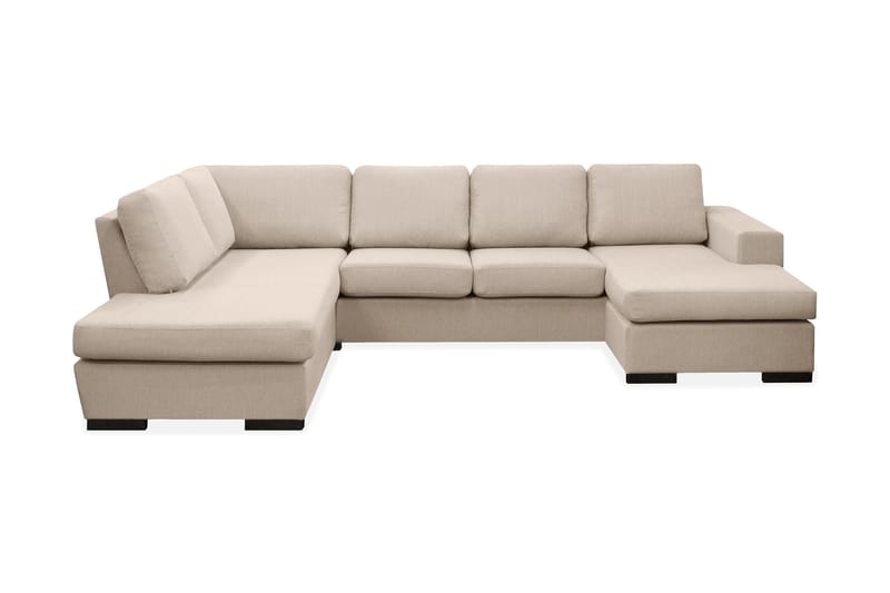 U-Sohva Rodrigo divaanilla Oikea - Beige - Huonekalut - Sohva - Divaanisohva