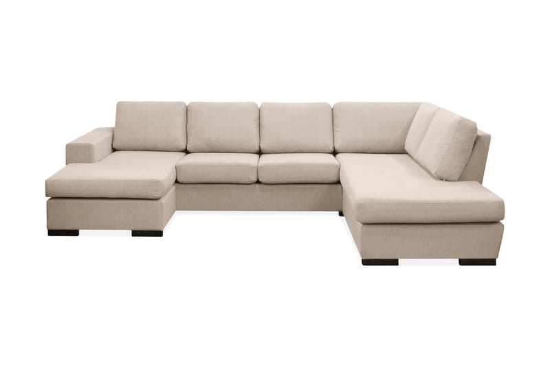 U-Sohva Rodrigo divaanilla Vasen - Beige - Huonekalut - Sohva - Divaanisohva