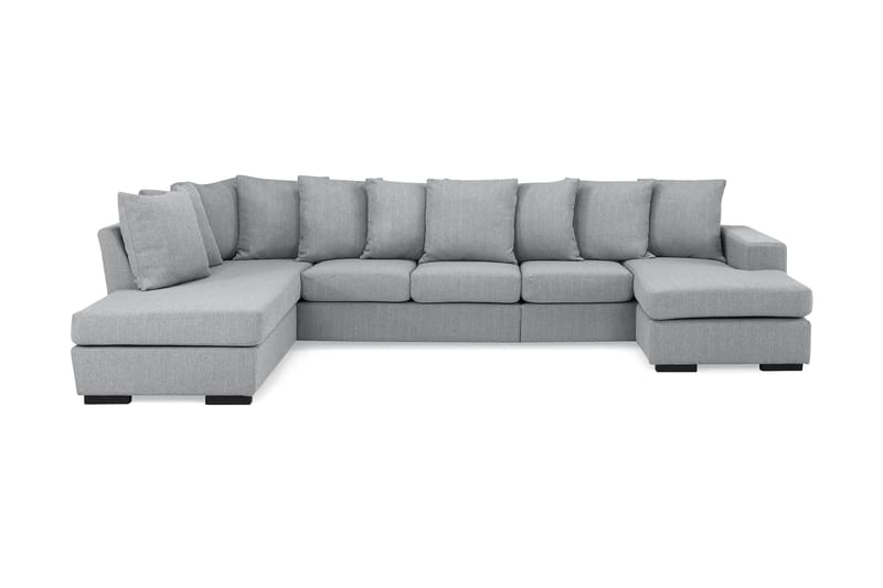 U-Sohva Rodrigo Vasen Heittotyynyt, Vaaleanharmaa