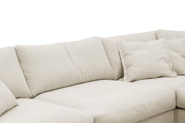 Valencia Extra Syvä 4-istuttava sohva divaanilla, oikea - Beige - Huonekalut - Sohva - Divaanisohva