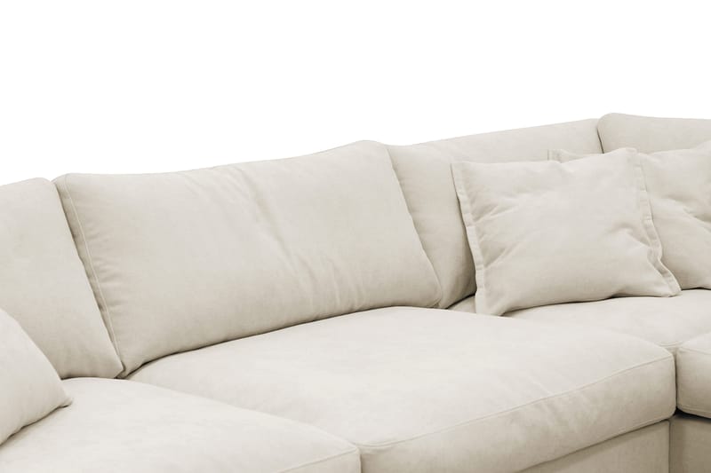 Valencia Extra Syvä 4-istuttava sohva divaanilla, oikea - Beige - Huonekalut - Sohva - Divaanisohva