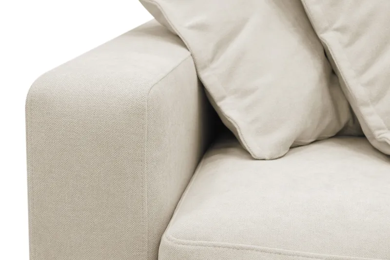 Valencia Extra Syvä 4-istuttava sohva divaanilla, oikea - Beige - Huonekalut - Sohva - Divaanisohva