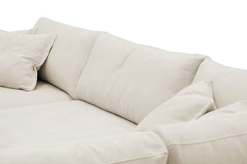 Valencia Extra Syvä 4-istuttava sohva divaanilla, oikea - Beige - Huonekalut - Sohva - Divaanisohva