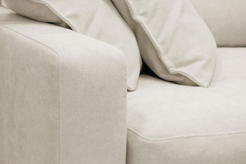Valencia Extra Syvä 4-istuttava sohva divaanilla, oikea - Beige - Huonekalut - Sohva - Divaanisohva