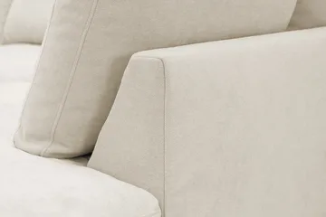 Valencia Extra Syvä 4-istuttava sohva divaanilla, oikea - Beige - Huonekalut - Sohva - Divaanisohva