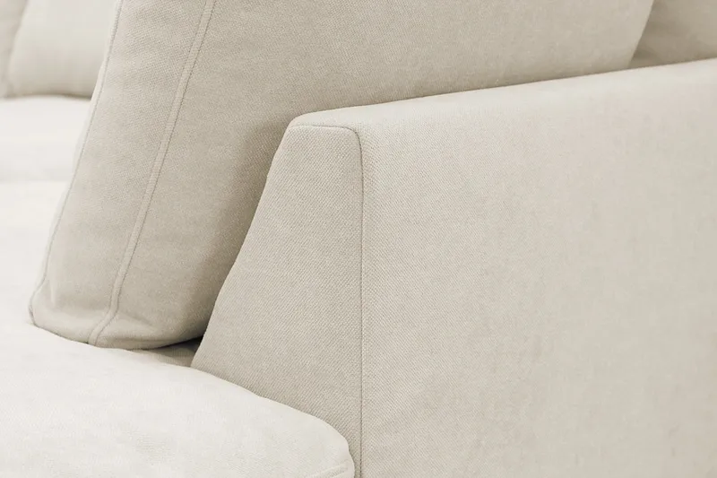 Valencia Extra Syvä 4-istuttava sohva divaanilla, oikea - Beige - Huonekalut - Sohva - Divaanisohva
