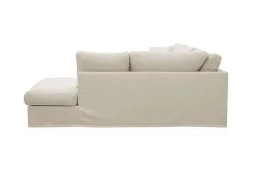 Valencia Extra Syvä 4-istuttava sohva divaanilla, oikea - Beige - Huonekalut - Sohva - Divaanisohva