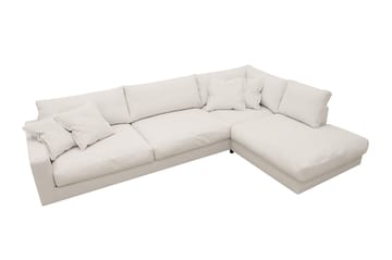Valencia Extra Syvä 4-istuttava sohva divaanilla, oikea - Offwhite - Huonekalut - Sohva - Divaanisohva