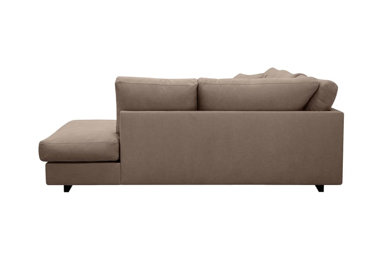 Valencia Extra Syvä 4-istuttava sohva divaanilla, oikea - Tummanruskea - Huonekalut - Sohva - Divaanisohva