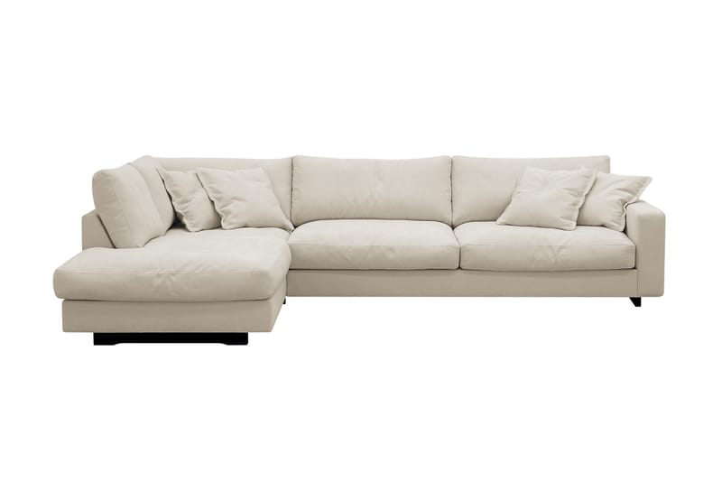 Valencia Extra Syvä 4-istuttava sohva divaanilla, vasen, Beige