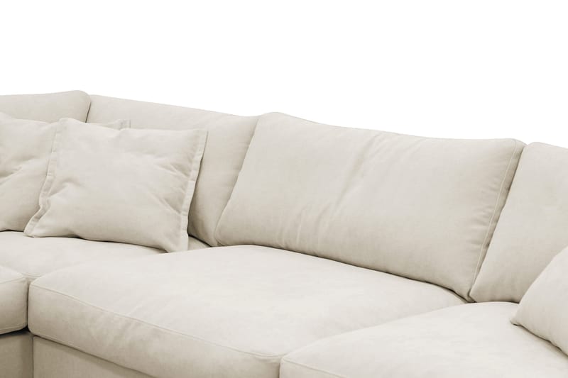Valencia Extra Syvä 4-istuttava sohva divaanilla, vasen - Beige - Huonekalut - Sohva - Divaanisohva