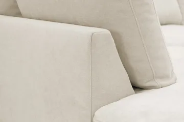 Valencia Extra Syvä 4-istuttava sohva divaanilla, vasen - Beige - Huonekalut - Sohva - Divaanisohva