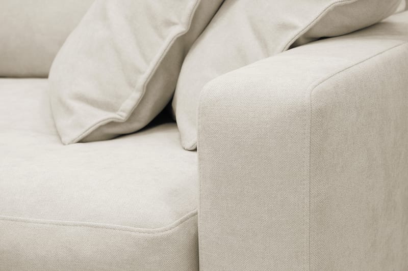 Valencia Extra Syvä 4-istuttava sohva divaanilla, vasen - Beige - Huonekalut - Sohva - Divaanisohva