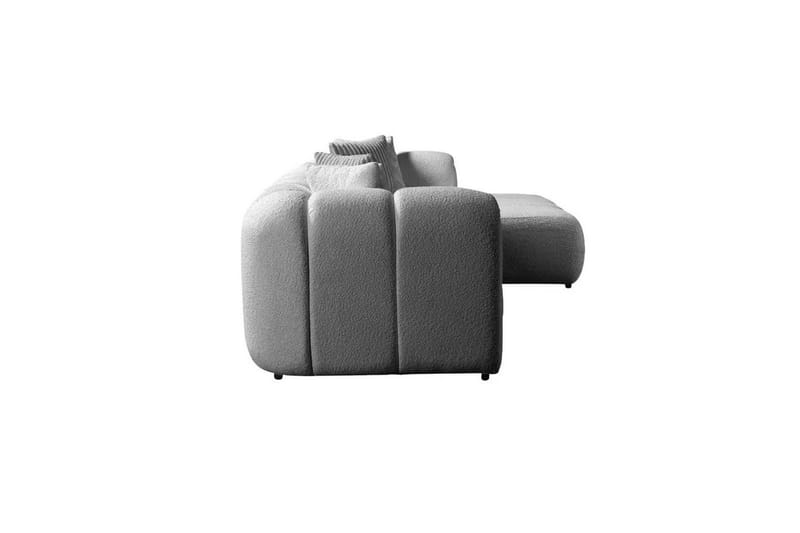 Varrel Sohva divaanilla 3-istuttava - Harmaa - Huonekalut - Sohva - Divaanisohva - 3 istuttava sohva divaanilla