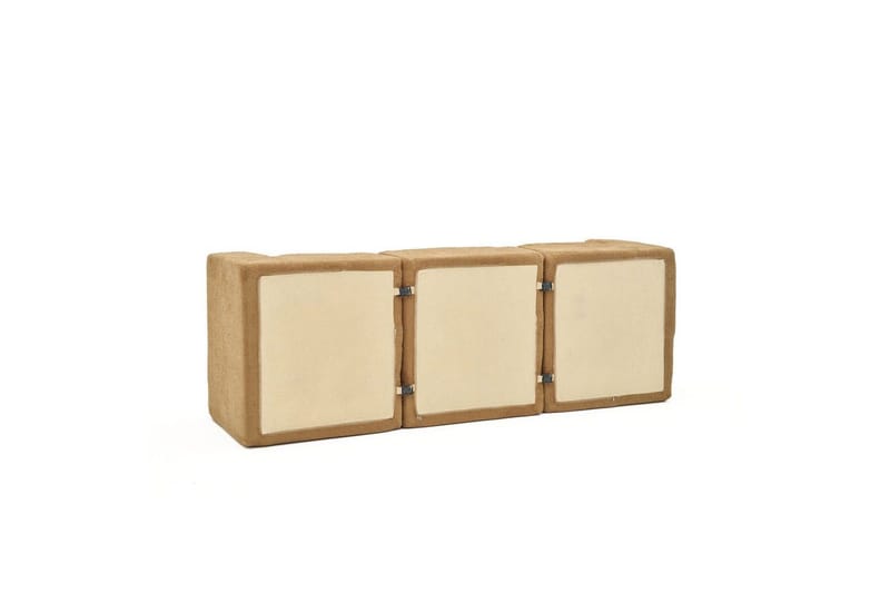 Veyno Sohva med Divan 3-sits - Ruskea - Huonekalut - Sohva - Divaanisohva - 3 istuttava sohva divaanilla