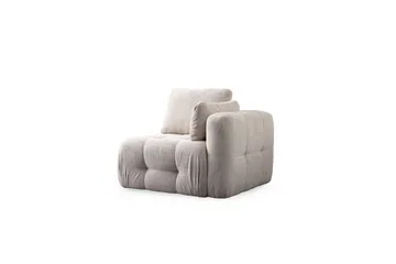 Yvara Sohva med Divan 2-sits - Beige - Huonekalut - Sohva - Moduulisohva - Moduulisohvakokonaisuus
