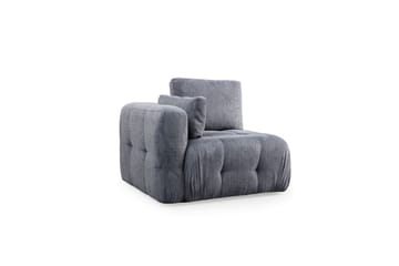 Yvara Sohva med Divan 2-sits - Harmaa - Huonekalut - Sohva - Moduulisohva - Moduulisohvakokonaisuus