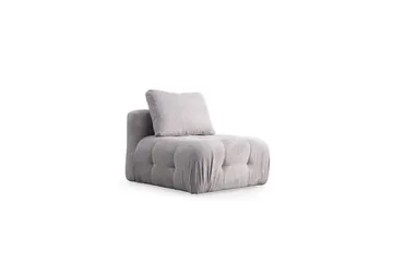 Yvara Sohva med Divan 4-sits - Vaaleanharmaa - Huonekalut - Sohva - Moduulisohva - Moduulisohvakokonaisuus