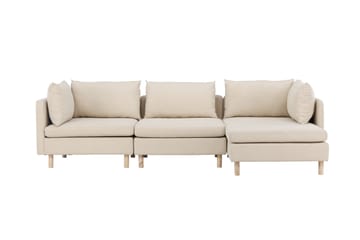 Zero Sänky divaanilla 3-paikkainen - Beige - Huonekalut - Sohva - Divaanisohva - 3 istuttava sohva divaanilla