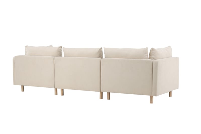 Zero Sänky divaanilla 3-paikkainen - Beige - Huonekalut - Sohva - Divaanisohva - 3 istuttava sohva divaanilla