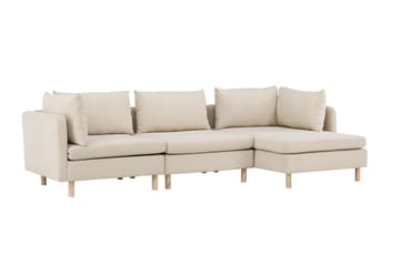 Zero Sänky divaanilla 3-paikkainen - Beige - Huonekalut - Sohva - Divaanisohva - 3 istuttava sohva divaanilla