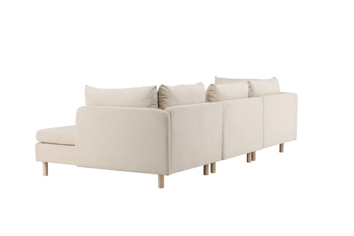 Zero Sänky divaanilla 3-paikkainen Beige - Venture Home - 3 istuttava sohva divaanilla - Divaanisohva