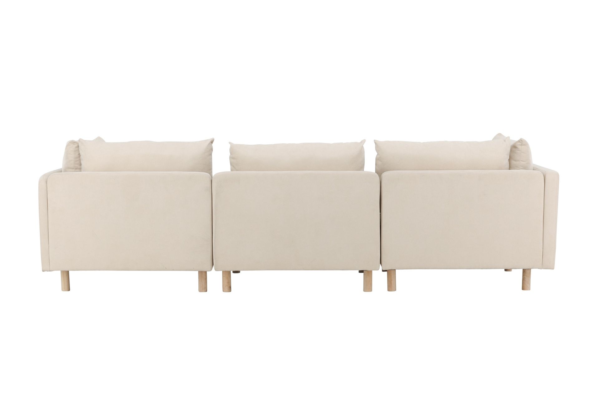 Zero Sänky divaanilla 3-paikkainen - Beige - Huonekalut - Sohva - Divaanisohva - 3 istuttava sohva divaanilla