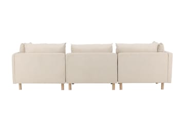 Zero Sänky divaanilla 3-paikkainen - Beige - Huonekalut - Sohva - Divaanisohva - 3 istuttava sohva divaanilla
