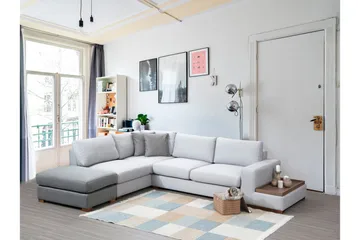 Divaanisohva Portiella - Harmaa - Huonekalut - Sohva - Divaanisohva