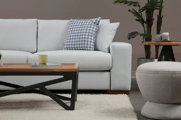 Divaanisohva Portiella - Beige - Huonekalut - Sohva - Kulmasohva