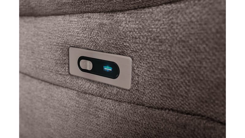 Drevia reclinersohva 3-istuttava, sähköinen - Myyränruskea - Huonekalut - Sohva - Mekanismisohva