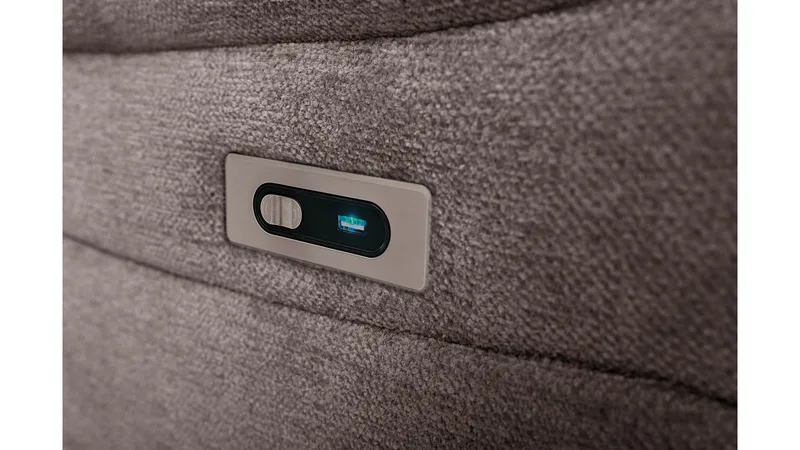 Drevia reclinersohva 3-istuttava, sähköinen - Myyränruskea - Huonekalut - Sohva - Mekanismisohva