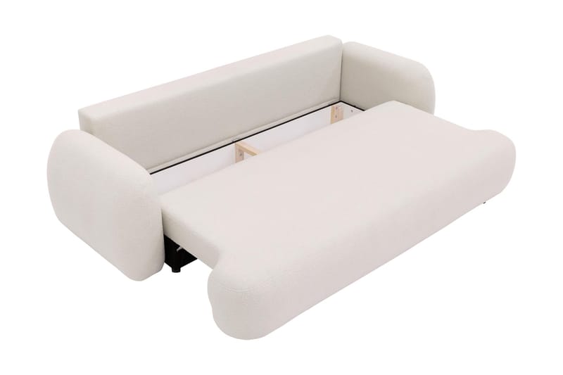 Efrem Vuodesohva 3-Istuttava - Beige - Huonekalut - Sohva - Vuodesohva - 3 istuttava vuodesohva