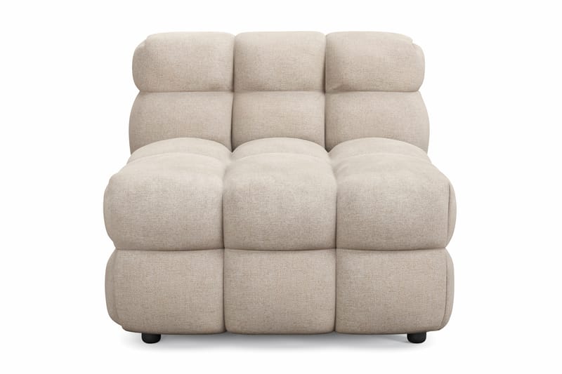 Elise Kupliva Sohvaryhmä 3-istuttava Sohva + Nojatuoli - Beige - Huonekalut - Sohva - Sohvaryhmä